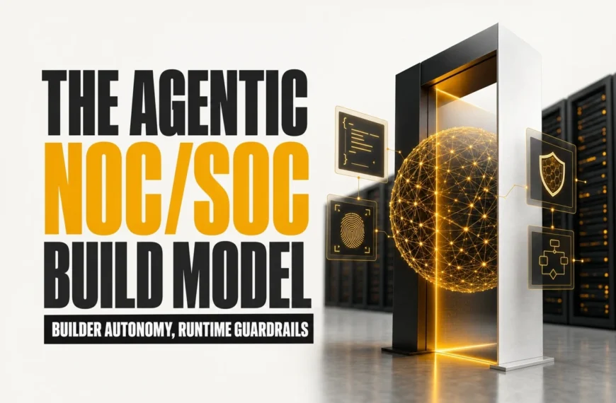 Four Layers, Four Phases, One Contract: The Development Model for an Agentic NOC/SOC