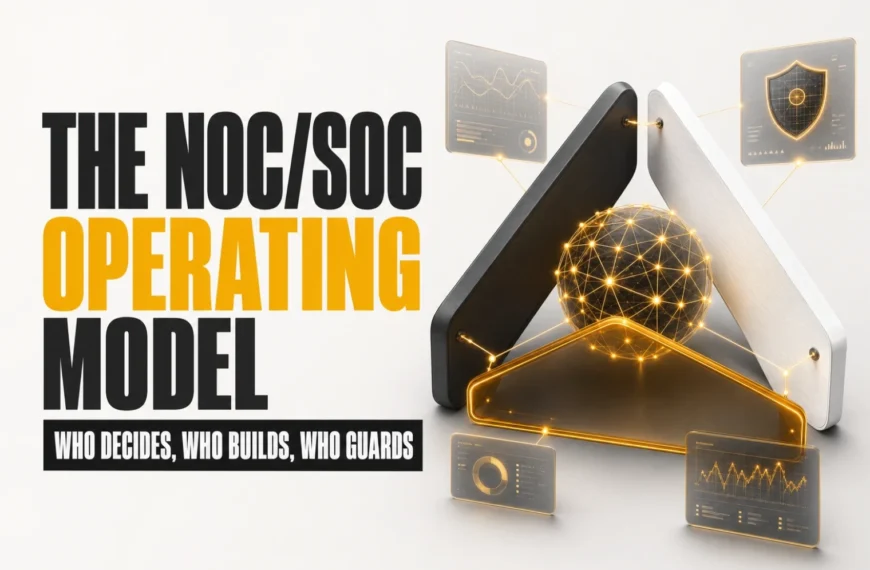 the NOC/SOC Operating Model