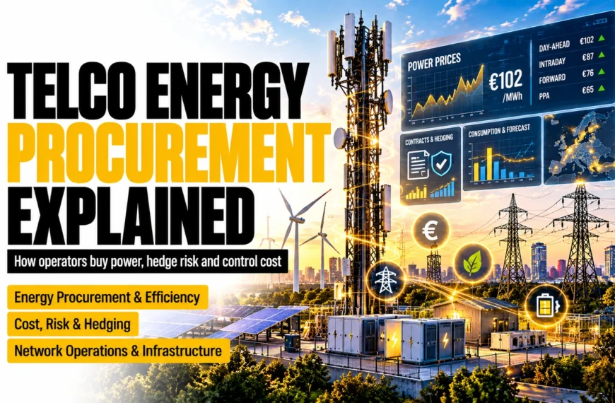 Telco energy procurement