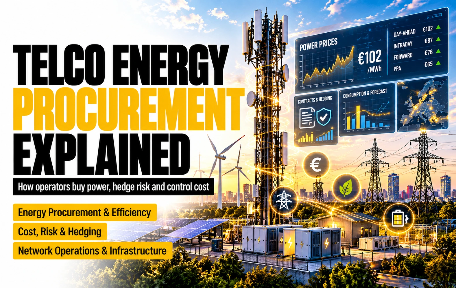 Telco energy procurement