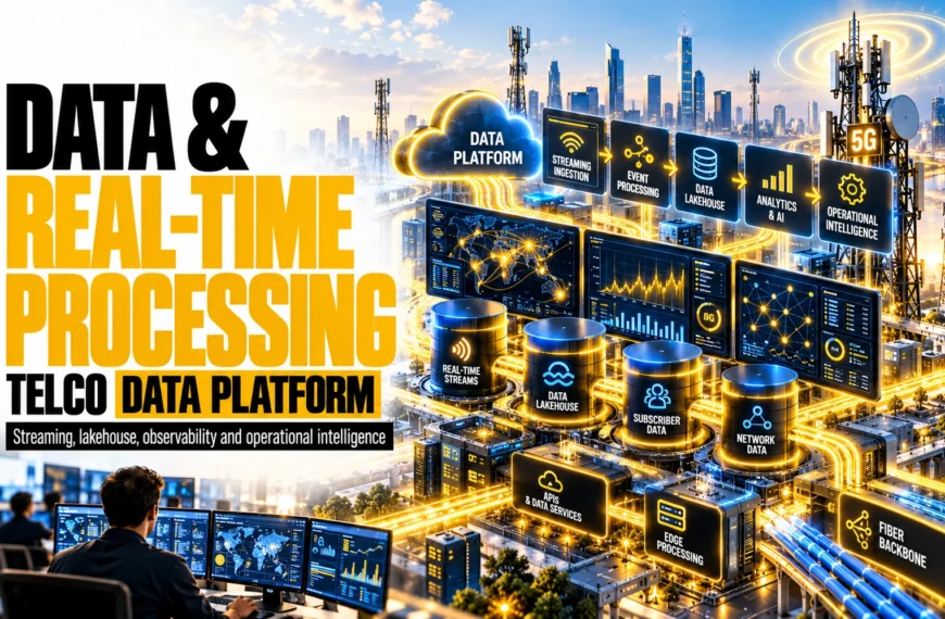 The Data Layer of Autonomous Networks: Streaming, Lakehouse, Real-Time Processing and How to Govern Them